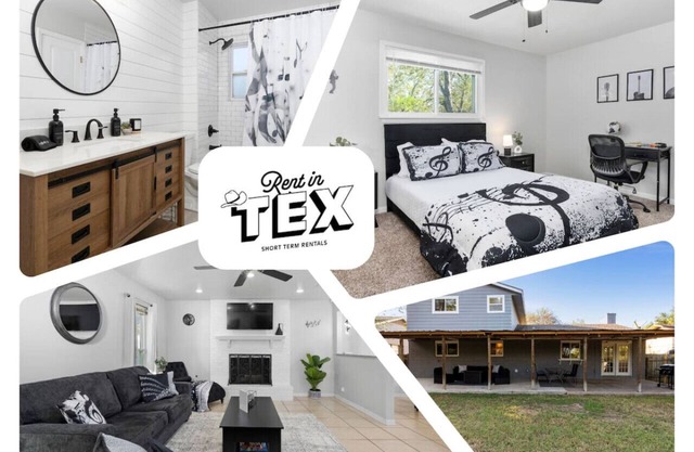 Texas Retreat w/ Music Vibes & Game Room!