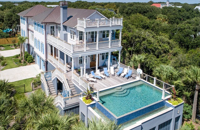 801 Ocean Blvd. The Barnalee - Salt Water Infinity Pool with Ocean Views