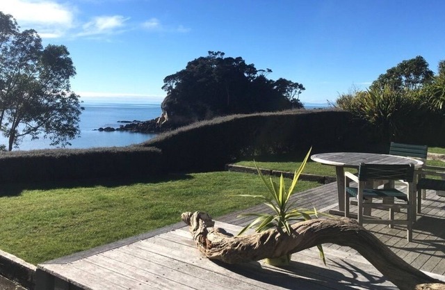 La playa de Bach de Kaiteriteri