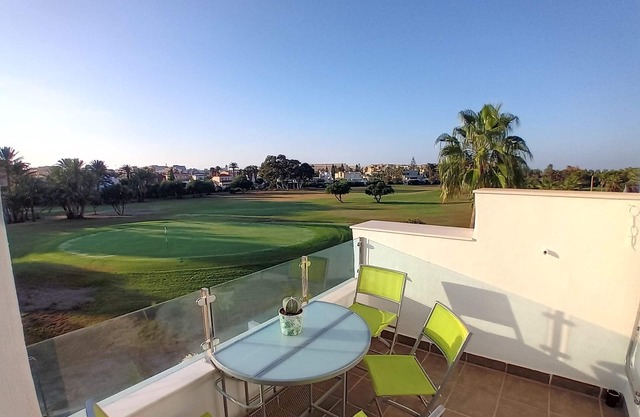 La Perla Azul, terraza panorámica soleada todo el año
