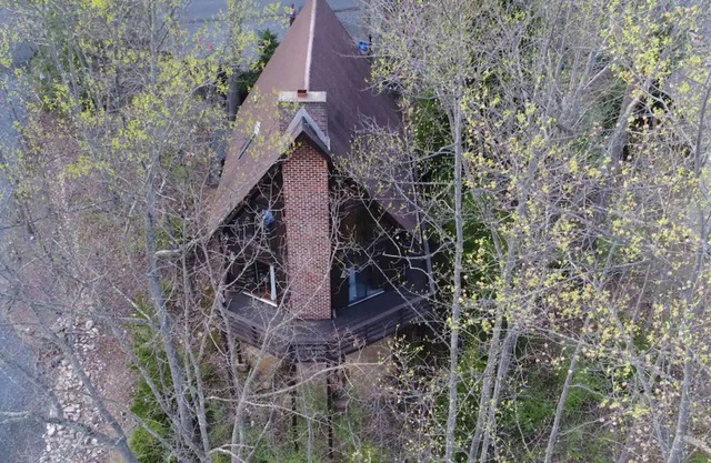 El chalet en los árboles