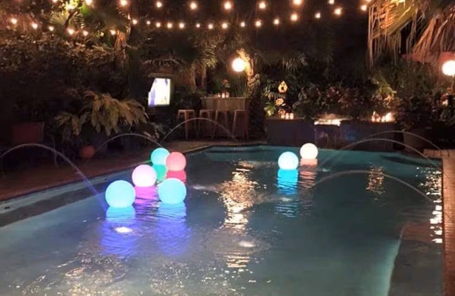 The FUN House in a FUN City with PRIVATE Heated Pool and Hot Tub