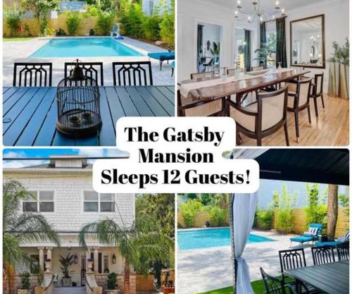 The Gatsby Mansion Heated Pool Heart of Town
