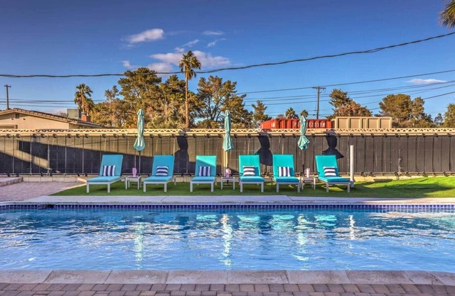 The Grand Speakeasy Estate – Luxe Vegas Retreat! Heated Pool, Split Payments