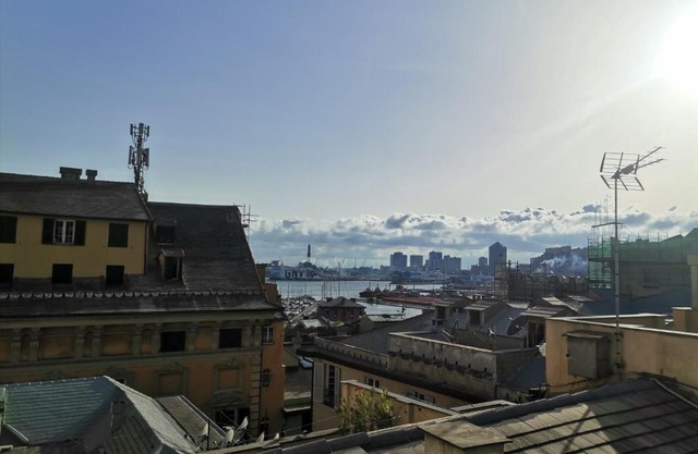 The house on the roof in Genoa