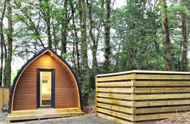 The Pod-Hot Tub-Woodland Lodges-St Clears-Carmarthen