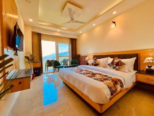 The Pine Woods A Luxury Resort in Mussoorie Rooftop Restro
