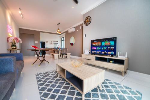 The Platino Sweet Peony 3BR8Pax nr Paradigm Mall