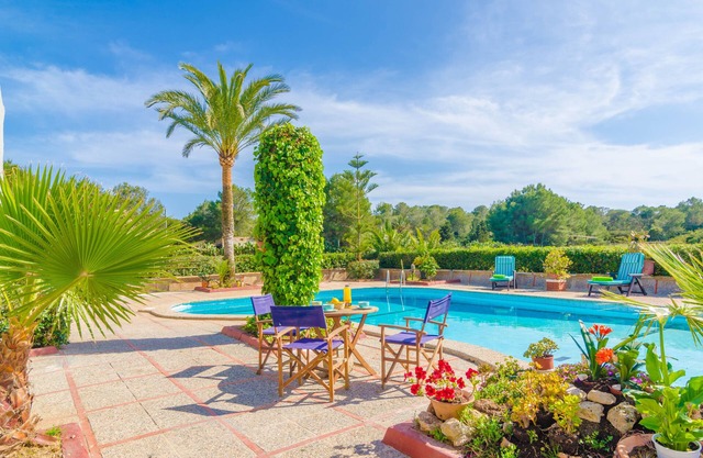 TORRE MARINA - Villa con piscina privada en Sa Ràpita. WiFi Gratis
