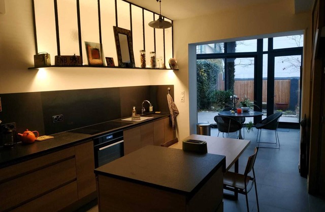 Town house with terrace