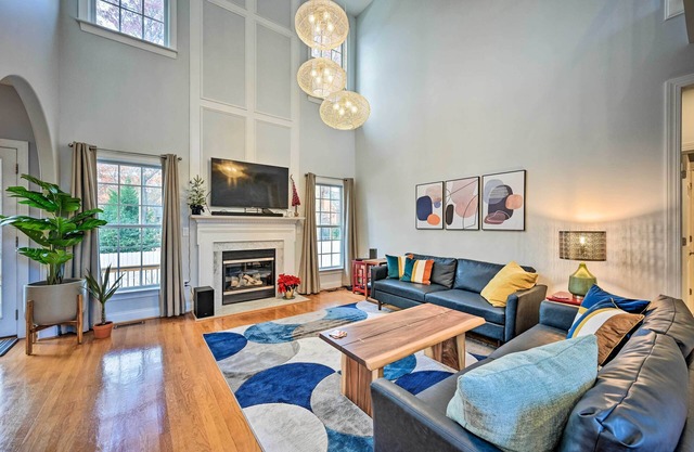 Tranquil Greensboro Home w/ Fire Pit!
