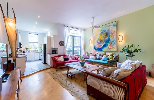 Triplex en una casa en Harlem Perfecto para reuniones familiares