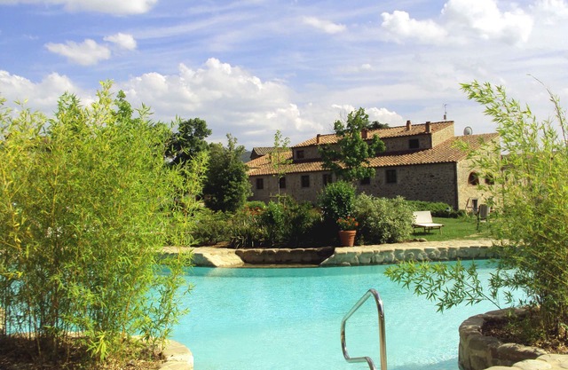 Residencia de lujo a 3 km de Cortona, con piscina y aparcamiento privado