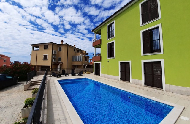 Villa Smaragdna - Apartamento de dos habitaciones con balcón
