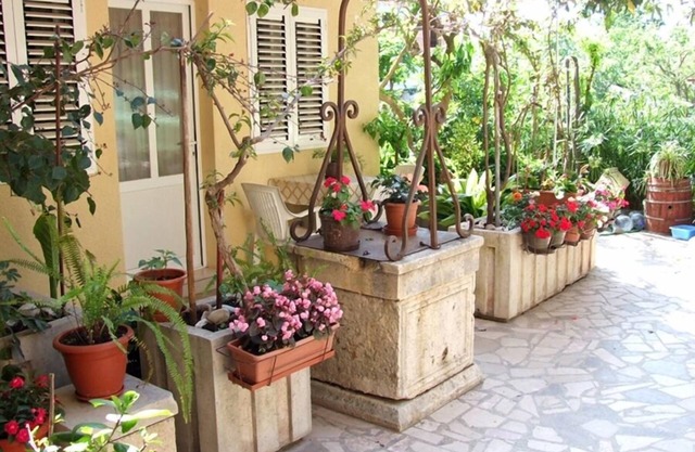 Apartamento para dos personas con terraza y vista al mar Orebic, Peljesac (A-275-d)