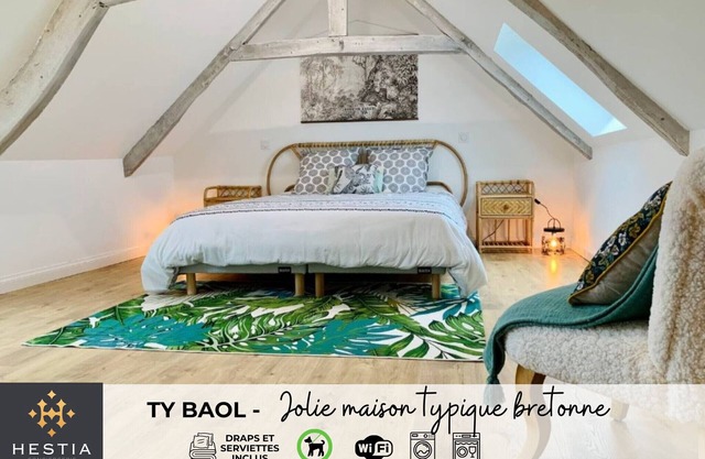 TY BAOL - Pretty typical Breton house near the sea
