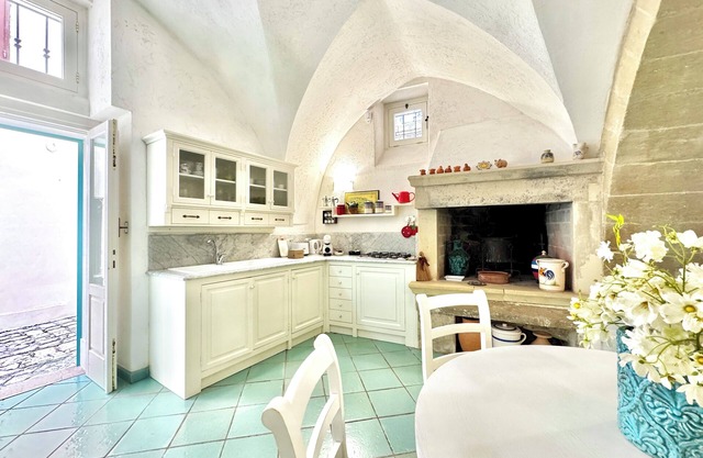 Casa típica a pocos metros del mar de Otranto en el centro histórico.