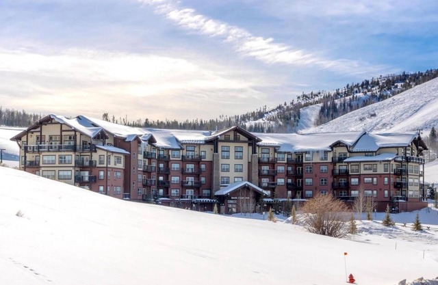 Ultimate family ski getaway, 2-bed 2-bath condo with true ski-in/ski-out access.