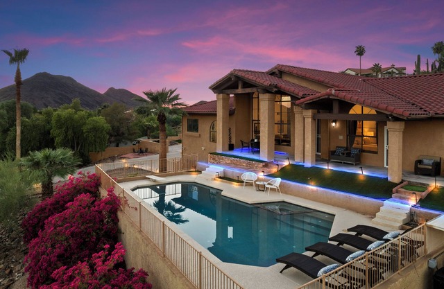 Ultra Luxury Mansion on Mountain! Unbeatable Sunset Views Overlooking Phoenix!