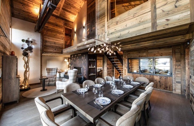 Magnífico chalet de 5 * al borde del bosque en La Rosière