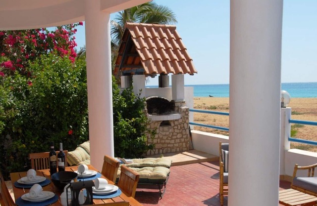 Villa única en la playa de Santa María