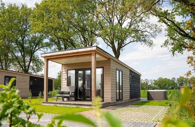 Lodge de bienestar único en Holterberg