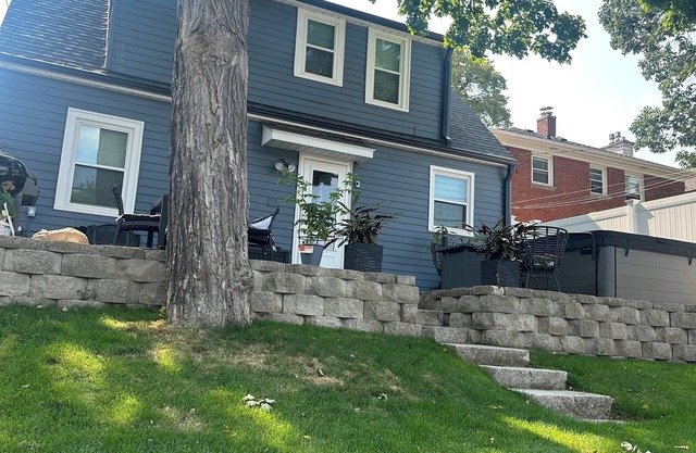 Updated 2BR, 2.5BA. Hot tub, fenced in yard, modern updates.