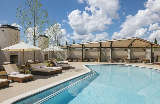 Urban Escape with Vibrant Lounge, Pool – Near Downtown Hotspots