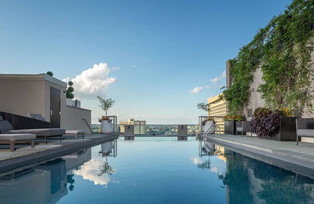 Urban Retreat Suite w/ Kitchen, Balcony, and City Views | Near The Liberty Bell