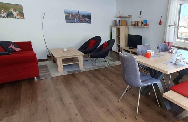 Vacation apartment in Oberstaufen/Steibis with balcony and pets allowed