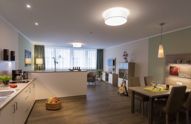 Apartamento de vacaciones en el casco antiguo, estacionamiento subterráneo disponible en la casa.