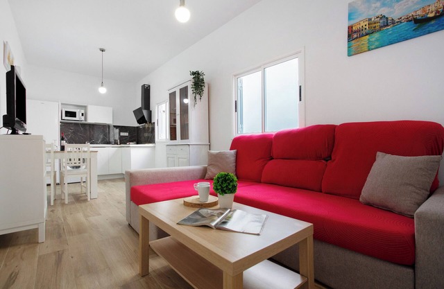Casa de vacaciones 'Casitas Isabelita' con vistas a la montaña, terraza privada y Wi-Fi