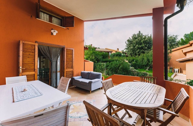 "Oasi del Relax" cerca de la playa con aire acondicionado, jardín, terraza y barbacoa