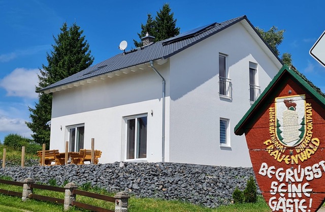 La reapertura! Casa de vacaciones Victoria - con chimenea en Frauenwald am Rennsteig