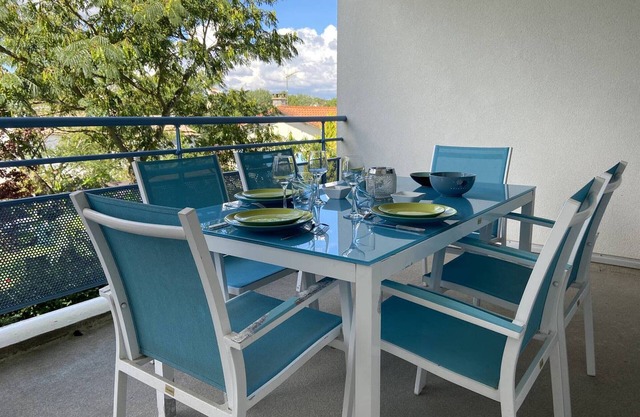 Vaux-sur-Mer: Apartamento 2* con piscina y balcón