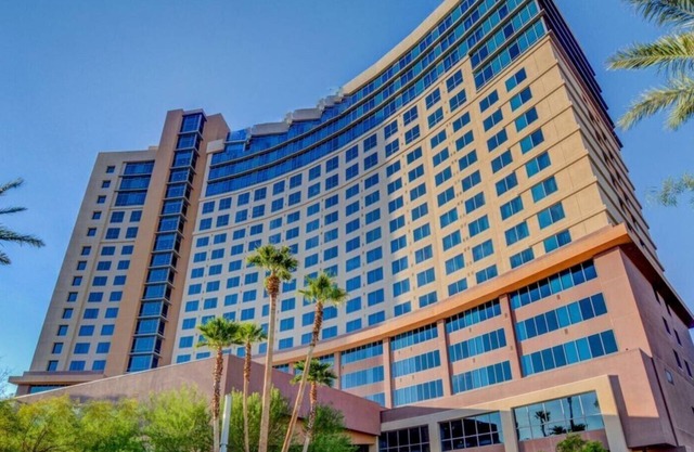 Sintiéndose afortunado en Las Vegas!