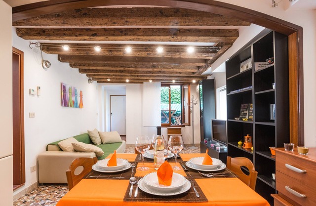 Apartamento de estilo veneciano en el centro.