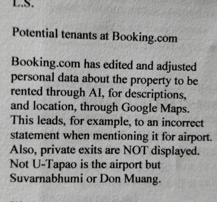 View Talay resort 5c condo 115A minimum stay 29 nights