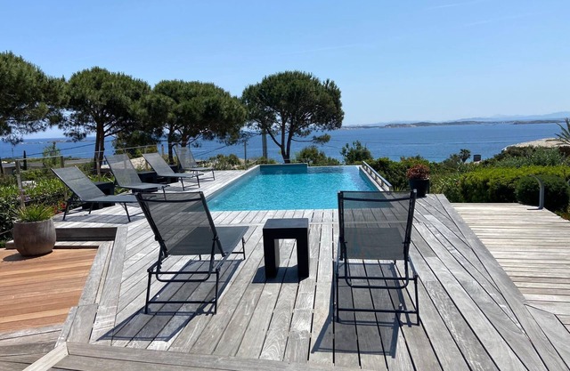 islas Villa 6 gente Lavezzi vistas al mar con piscina privada