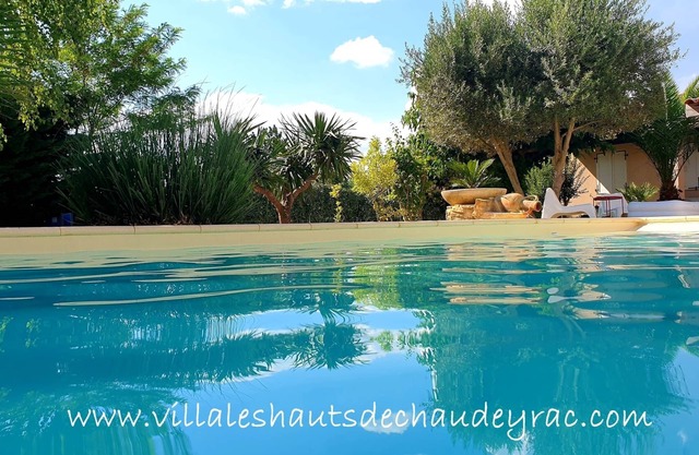 Villa de 8 a 10 personas con piscina privada climatizada en el Gard