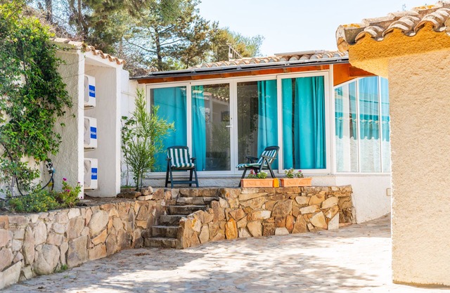 Villa 'Alloggio Vista Mare Incantevole' con vistas al mar, Wi-Fi y aire acondicionado