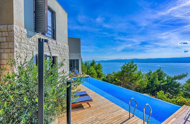 Villa Azul - Villa de diseño de lujo, piscina climatizada, 4BR, vista al mar