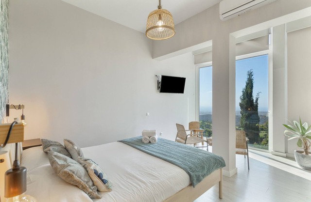 'Villa bandama golf Artenara Suite-02' con vistas al mar, Wi-Fi y aire acondicionado