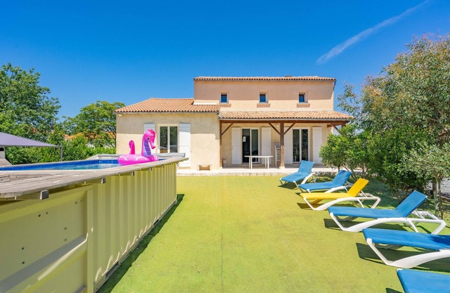'Villa Cap Mer 17' con piscina privada y Wi-Fi