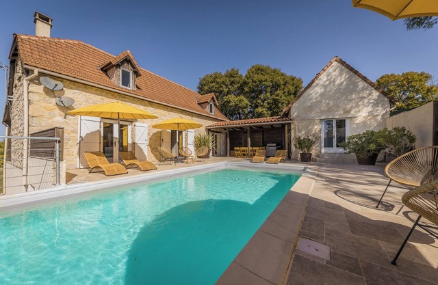 Villa Découverte, casa de lujo con piscina privada.