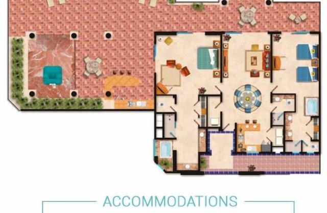Villa Del Palmar Flamingo's Penthouse Suite