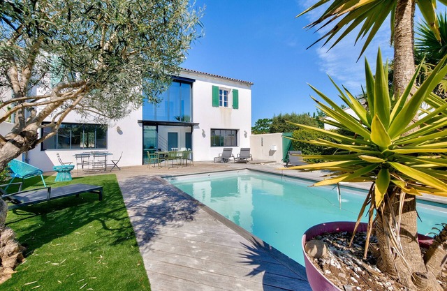 Villa para 10 con piscina, La Flotte en Ré