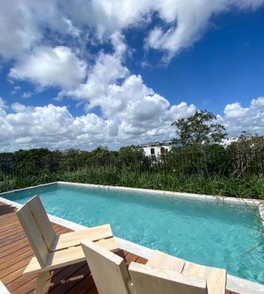 Villa in Aldea zama with private pool-transportation included!