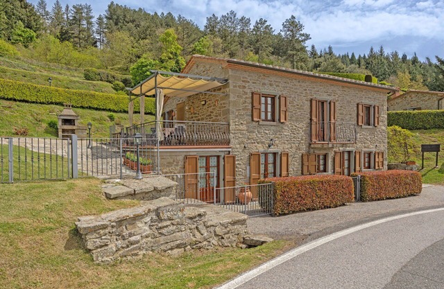 Villa en Cortona con 3 habitaciones, capacidad 6