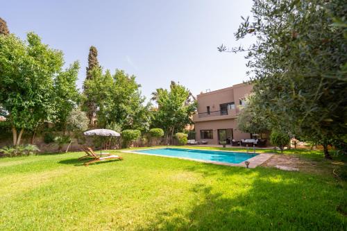 Villa Jnan Targa Pool & Garden